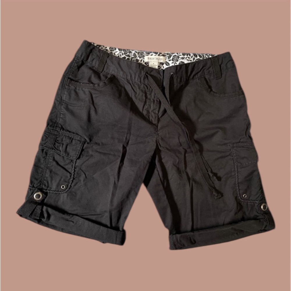 White House Black Market Black Cargo Shorts